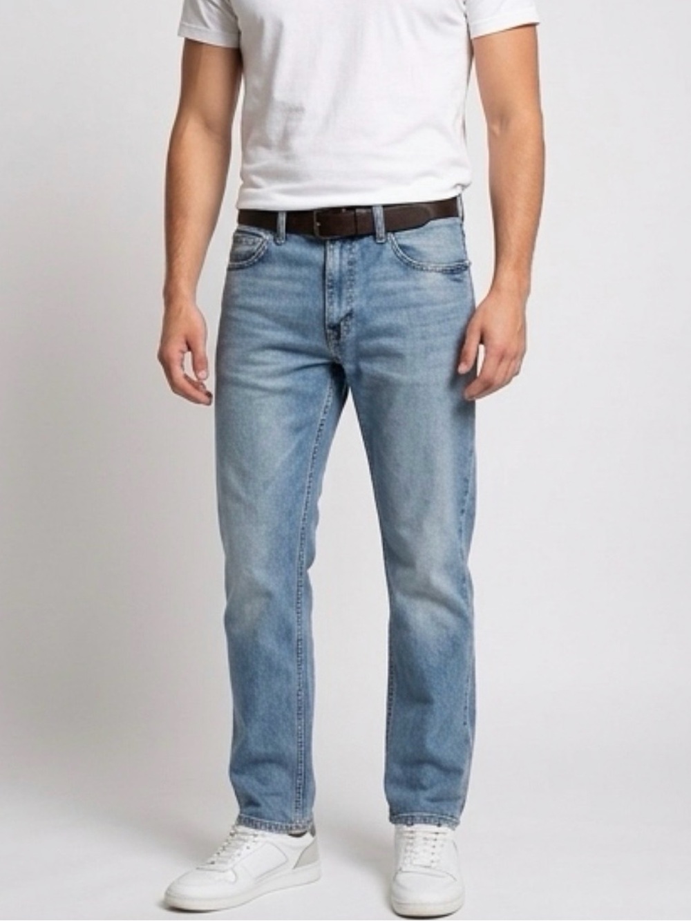 Levi's 505 Men's Low Rise Straight Jeans - Blue Denim 34x30